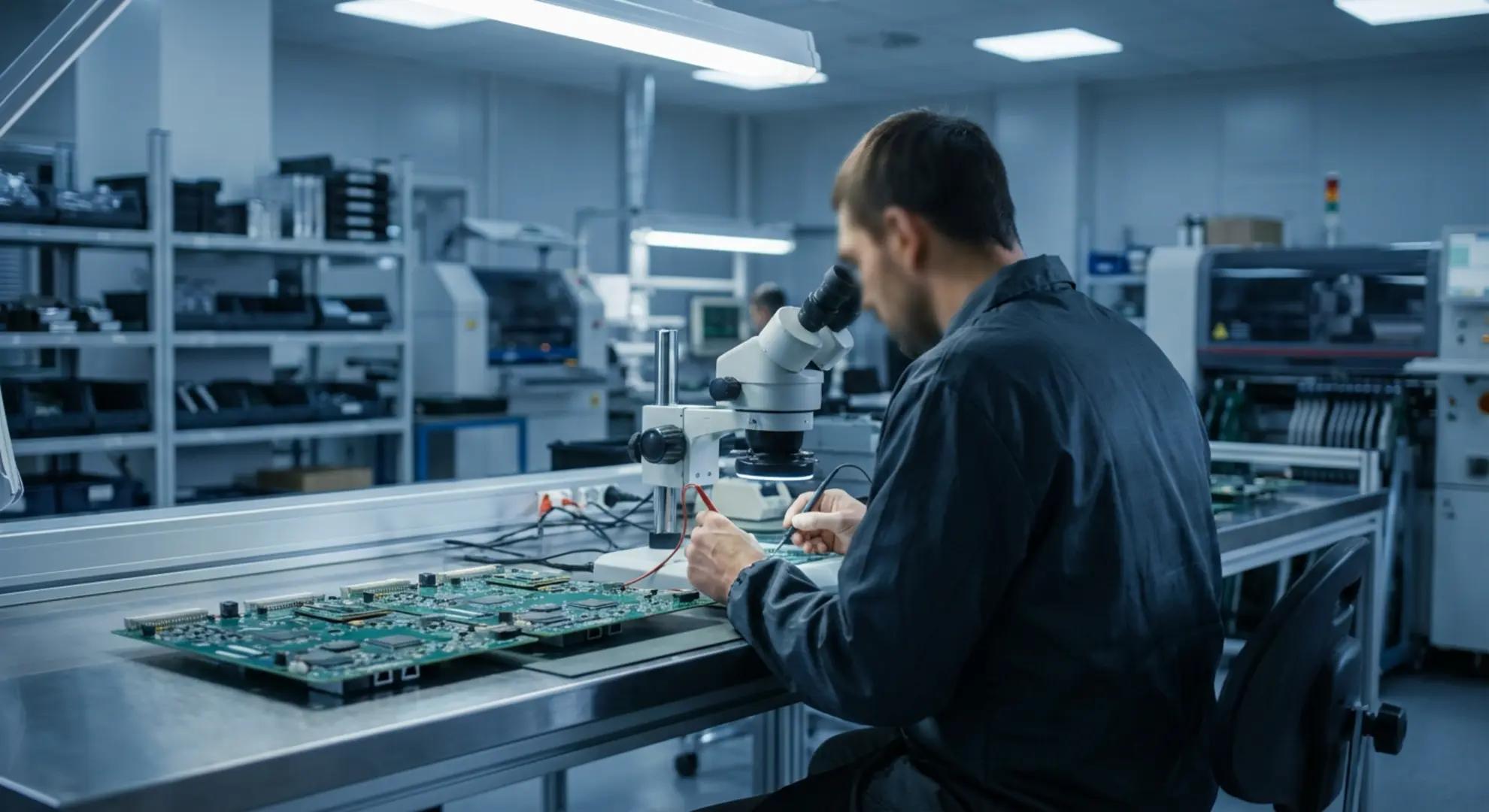 Выпуск компьютеров и электроники в России вырос почти на 10% в январе