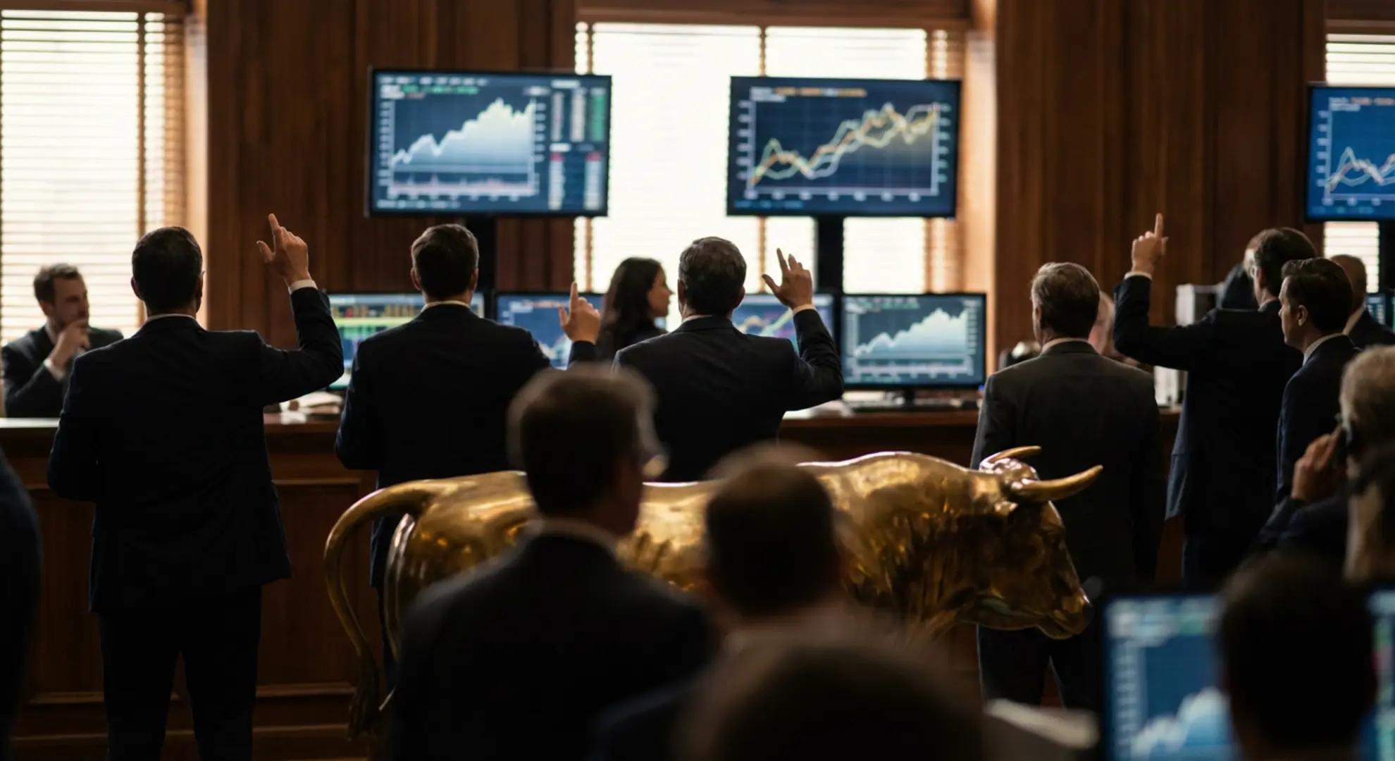 Акции Nvidia и нефтяных компаний растут в ходе торгов в США