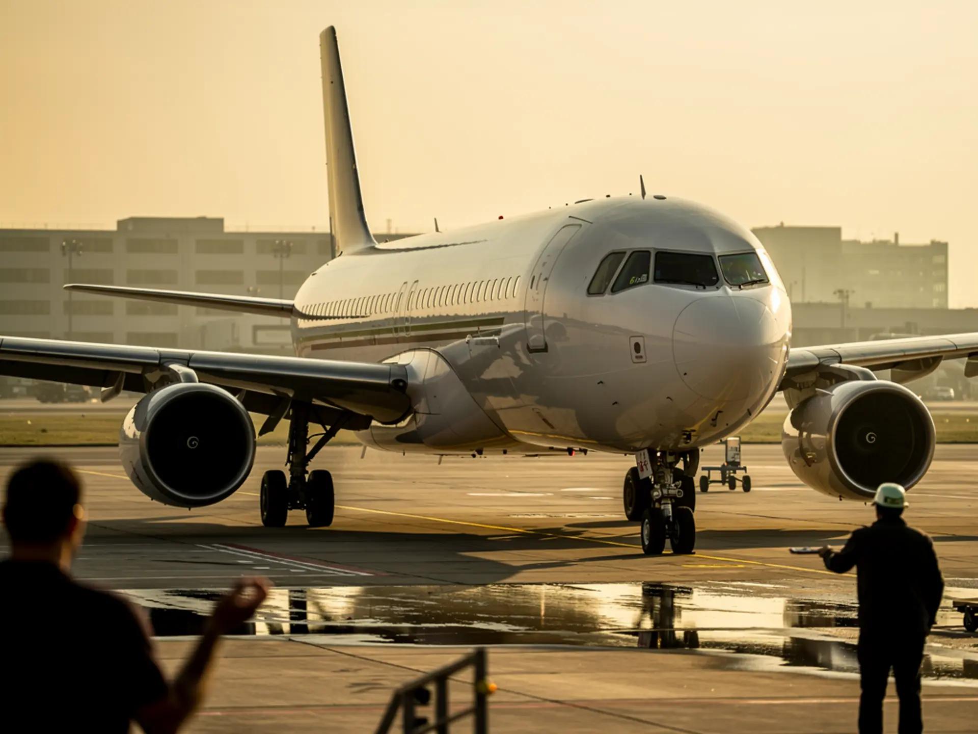 Первый рейс из Омана приземлился в Шереметьево после перерыва