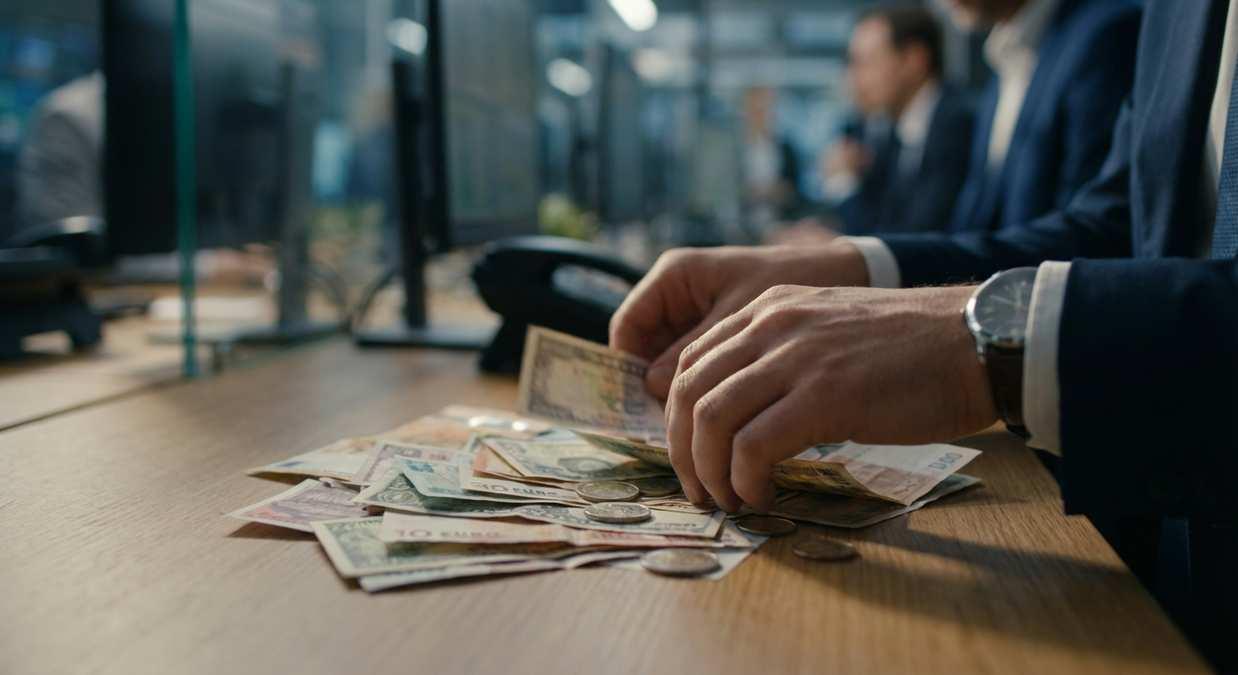 Средний курс продажи наличного доллара в банках Москвы вырос до 86,31 ₽