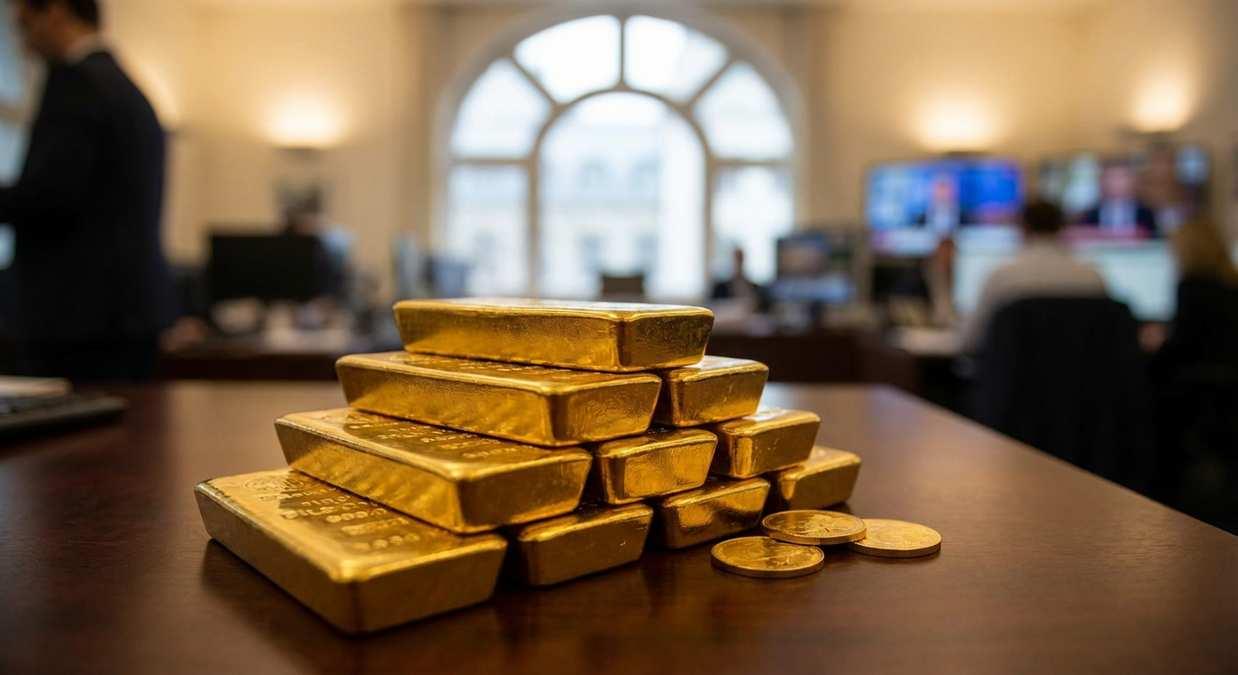 Стоимость золота демонстрирует волатильность на фоне конфликта на Ближнем Востоке