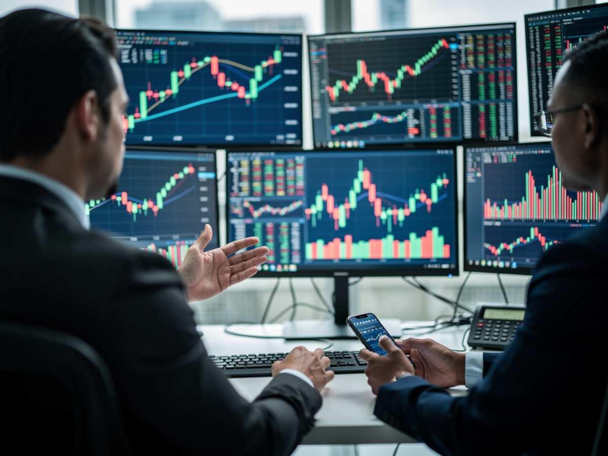 Рынок акций РФ демонстрирует рост в середине торгового дня