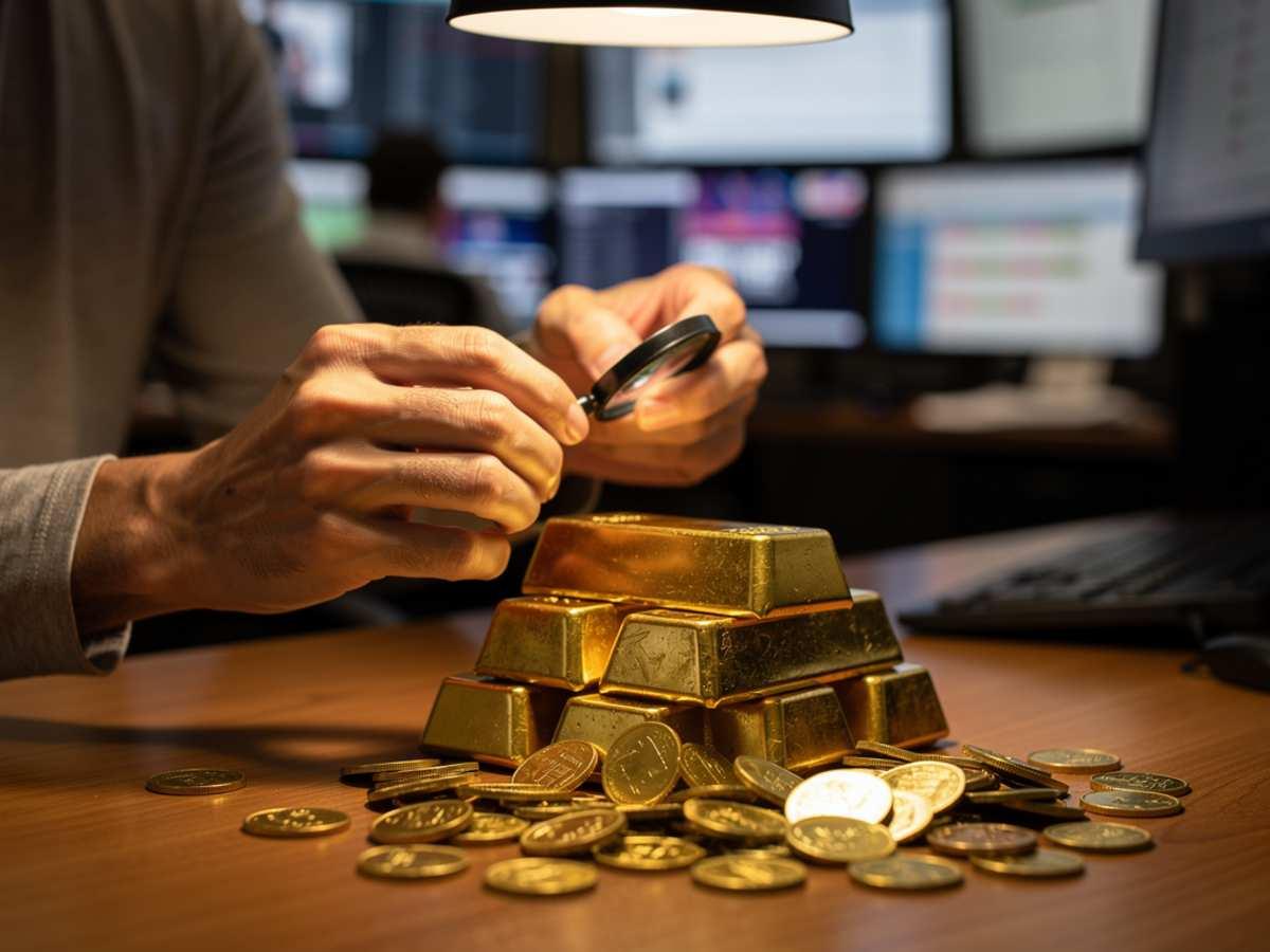 Золото завершает третью неделю снижением на фоне укрепления доллара