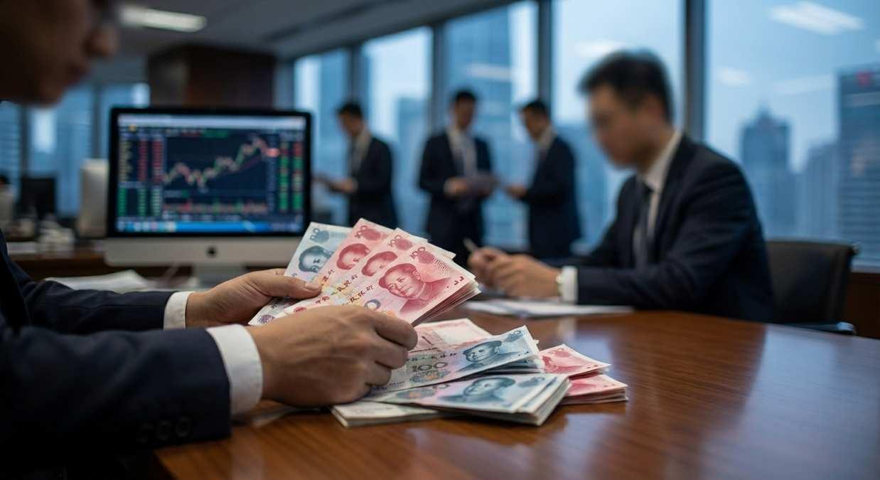 Китайский юань перешел к росту на торгах Московской бирже