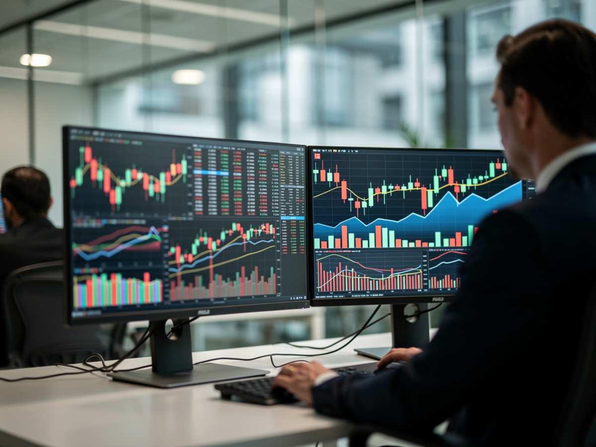 Российский рынок акций завершил торги снижением на 0,6-2,3%