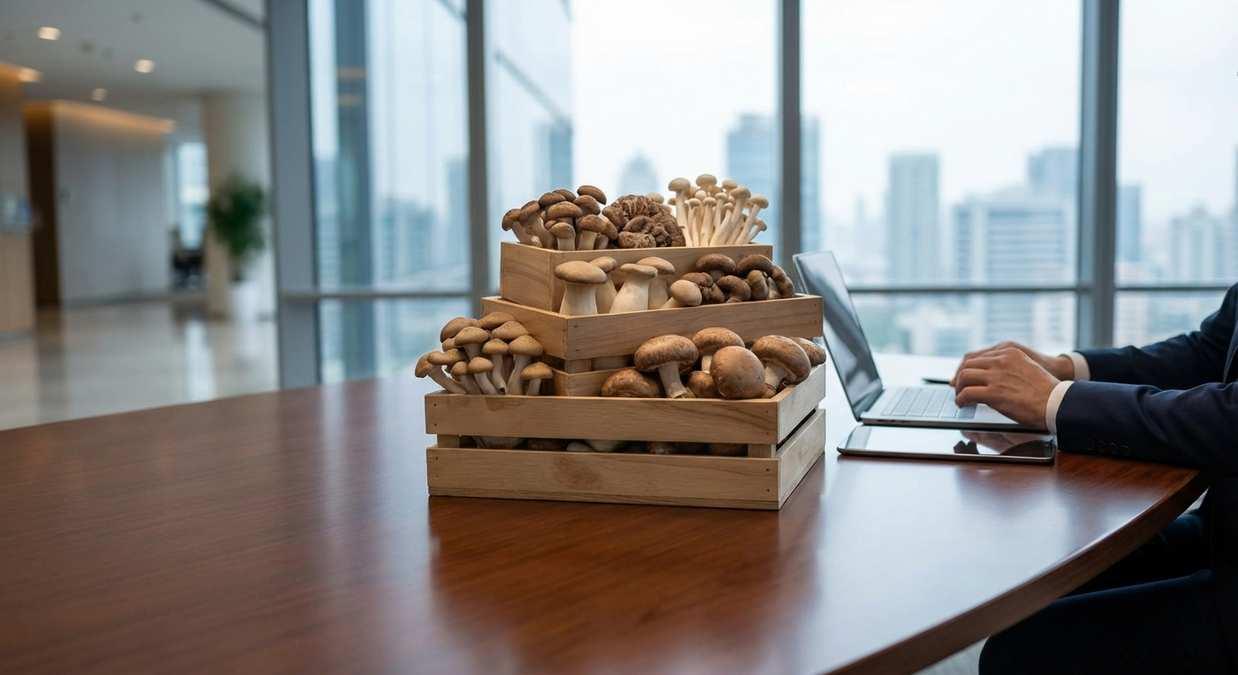 Россия обновила исторический рекорд по экспорту шампиньонов по итогам прошлого года