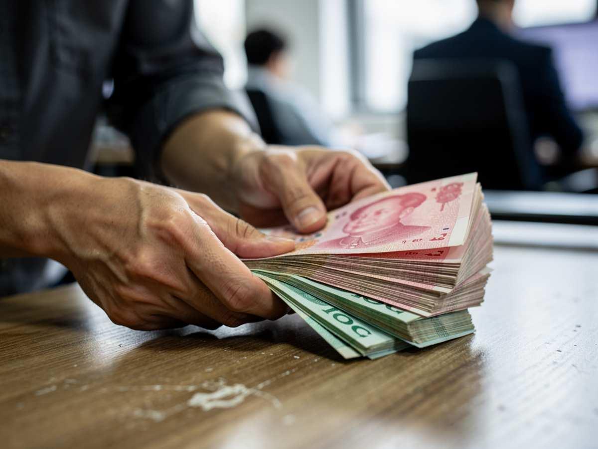 Средневзвешенный курс юаня по итогам торгов снизился до 11,46 ₽