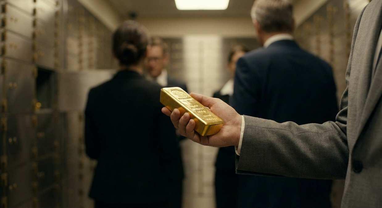 Цены на золото стабилизировались на фоне геополитической напряженности