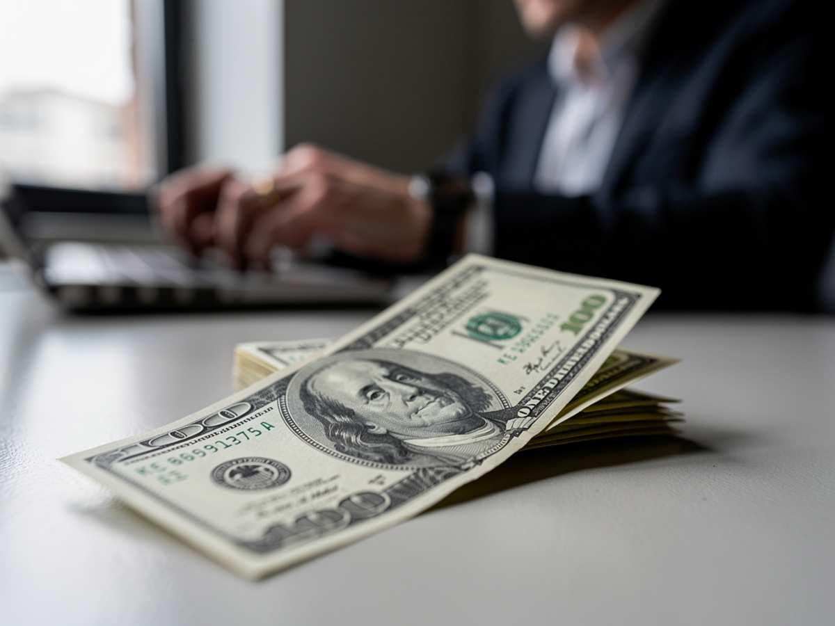 Курс наличного доллара в банках Москвы упал до месячного минимума