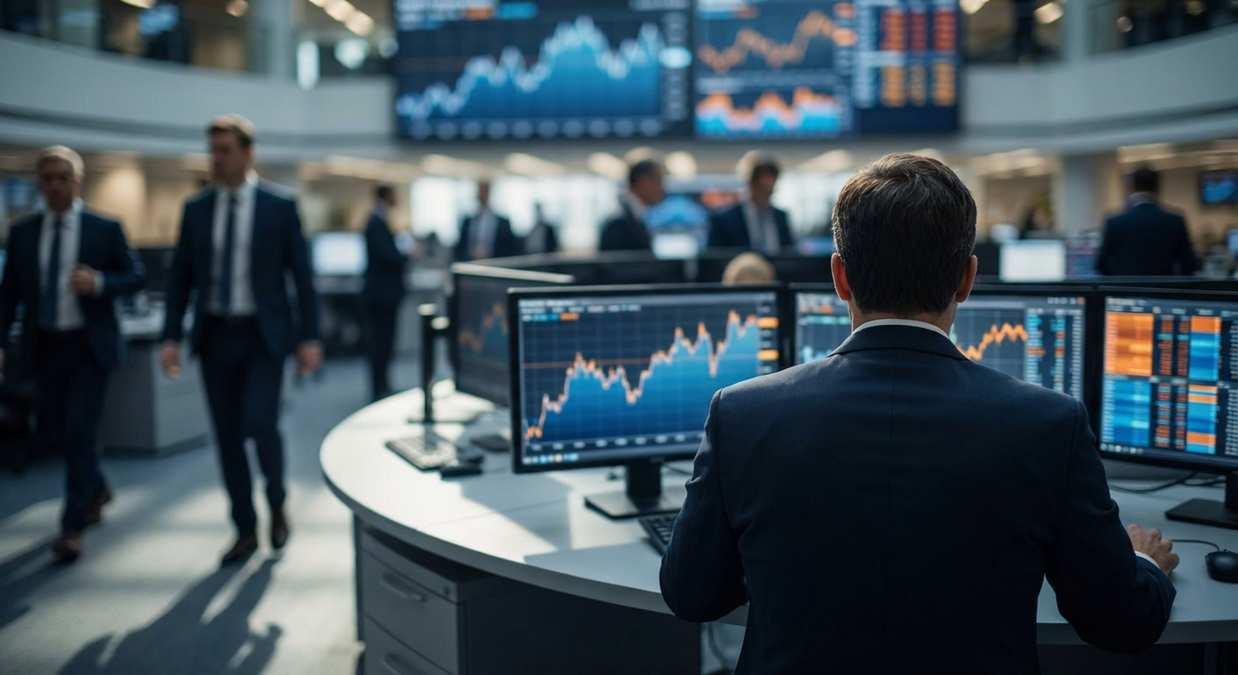 Капитализация рынка акций на Московской бирже снизилась на 1,31%