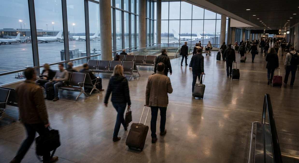 Три российских аэропорта приостановили обслуживание рейсов из-за угрозы безопасности