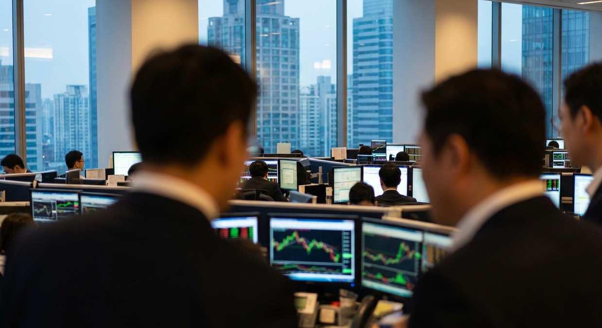 Индекс Мосбиржи отыграл падение и вернулся к росту к середине дня