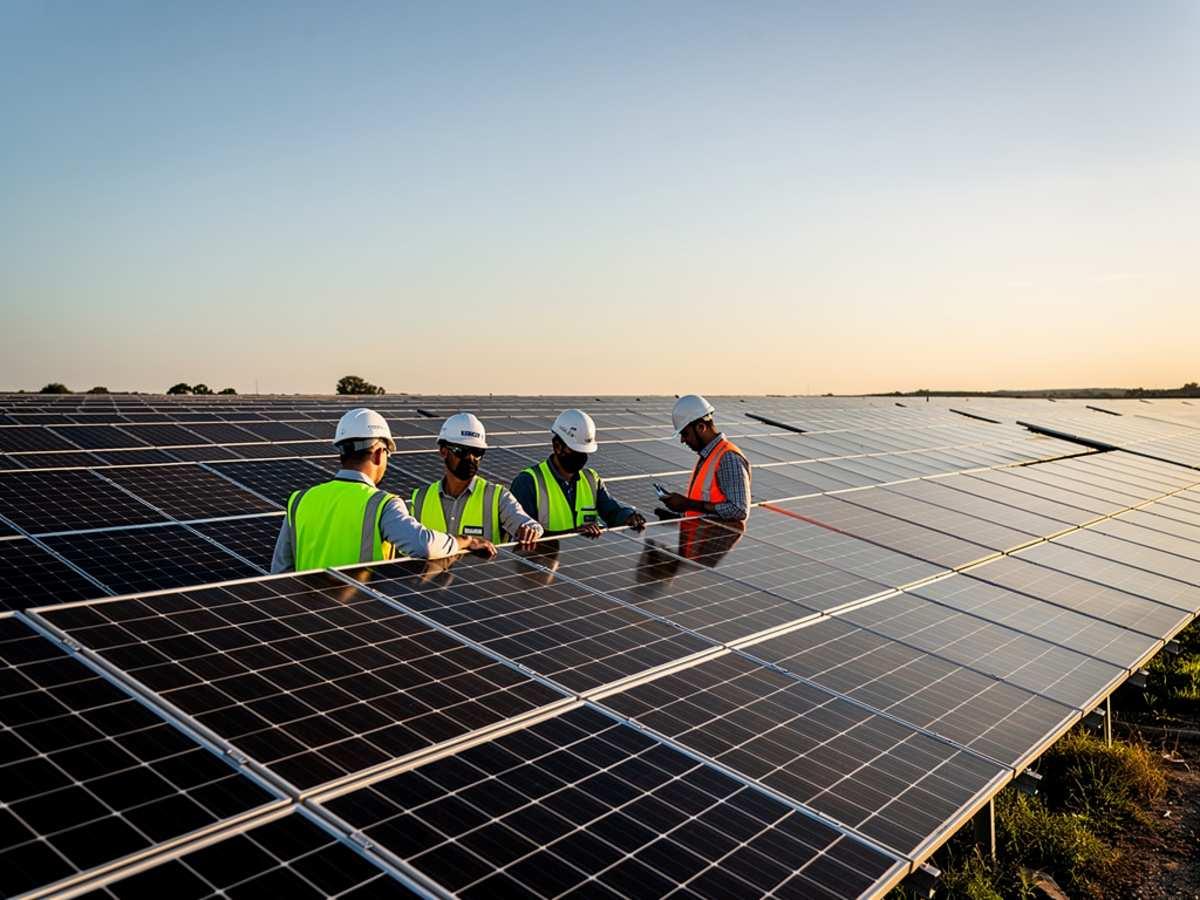 Китайские власти призвали решить проблему перепроизводства солнечных панелей