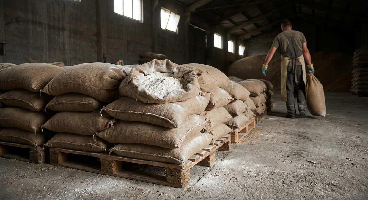 Россия сохранила лидерство по экспорту муки в Китай в первом квартале