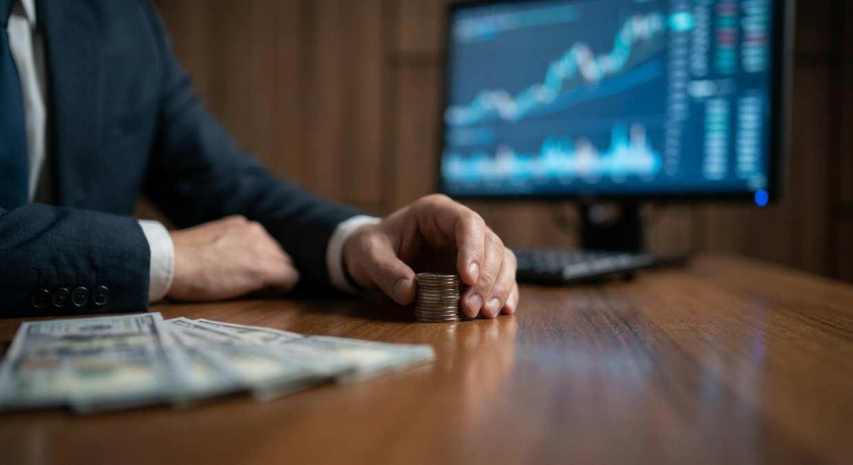₽ начал торги на Московской бирже с небольшого роста к юаню