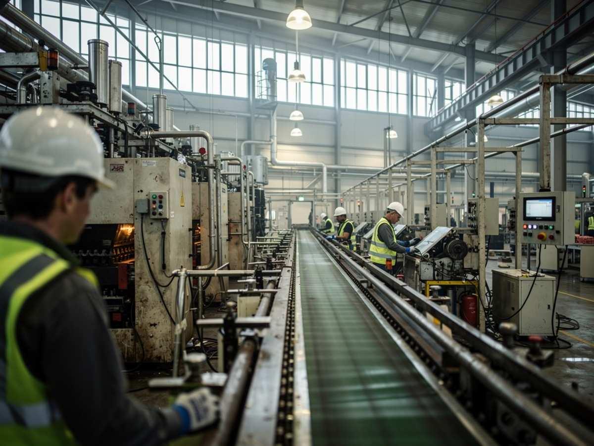 Сокращения рабочих мест на заводах США достигли максимума с 2009 года