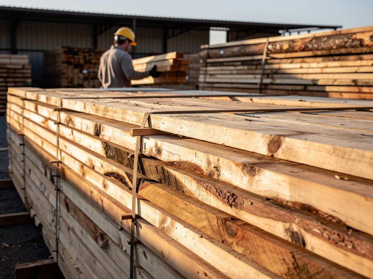Экспорт пиломатериалов из России сократился на 18,5% в первом полугодии