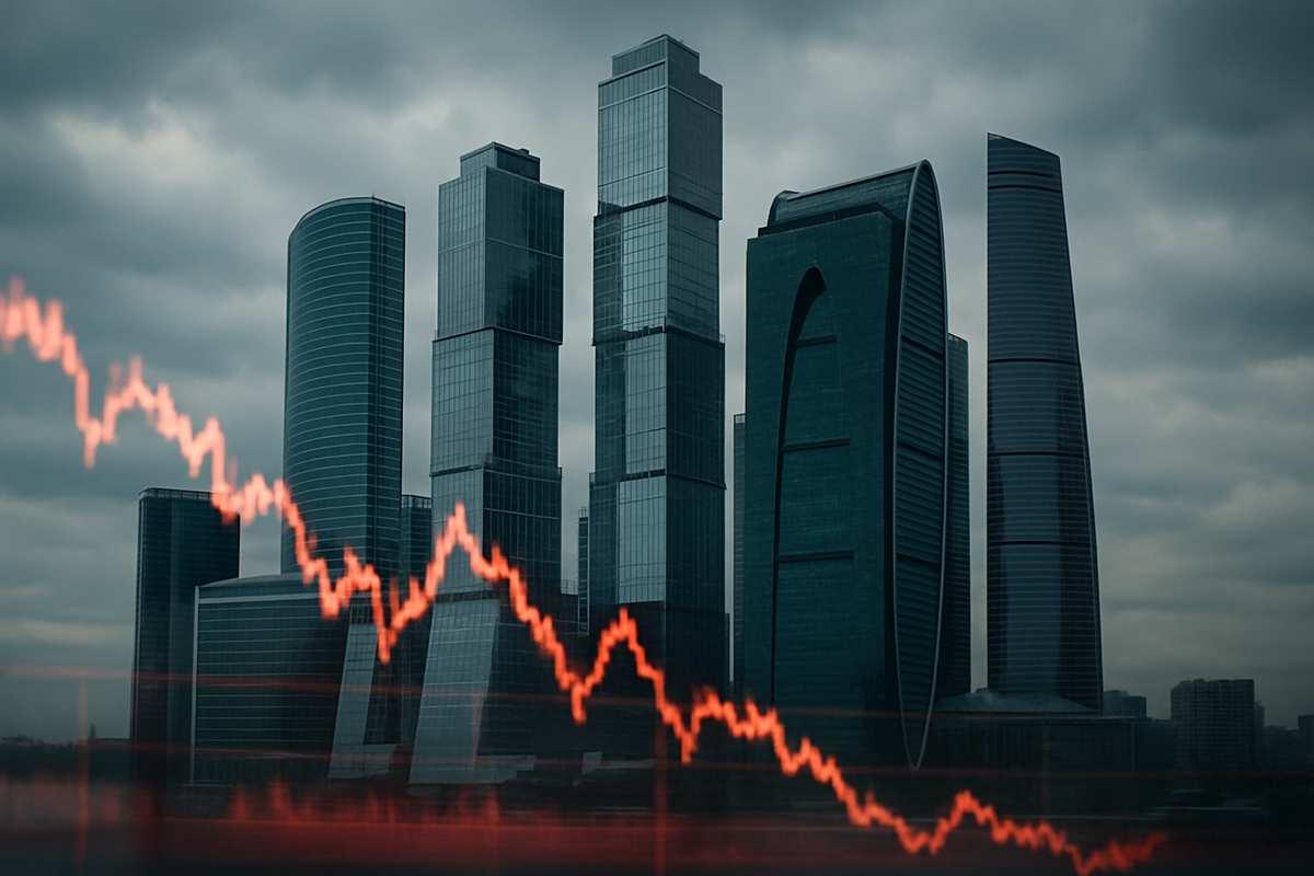 Индексы Московской биржи демонстрируют снижение в ходе торгов 24 июля