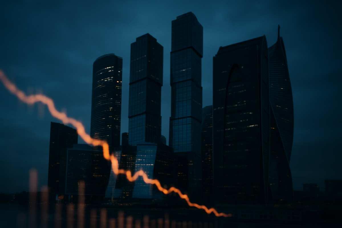 Капитализация рынка акций на Московской бирже снизилась на 1,18%