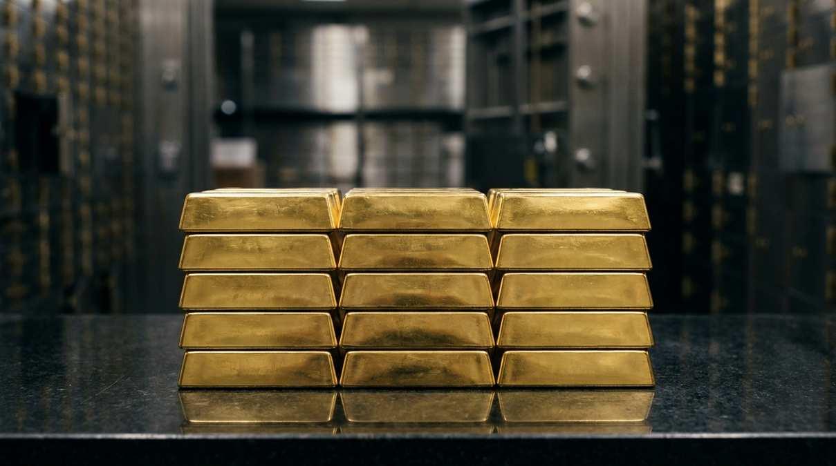Запасы драгоценных металлов в российских банках сократились на 2% в июне