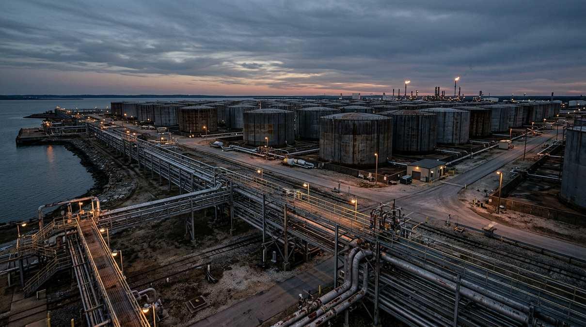 Эксперты предупредили о риске разрушения нефтяных резервуаров в США