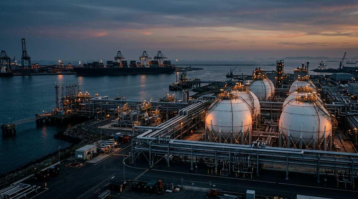 Китай нарастил закупки сжиженного природного газа в июне