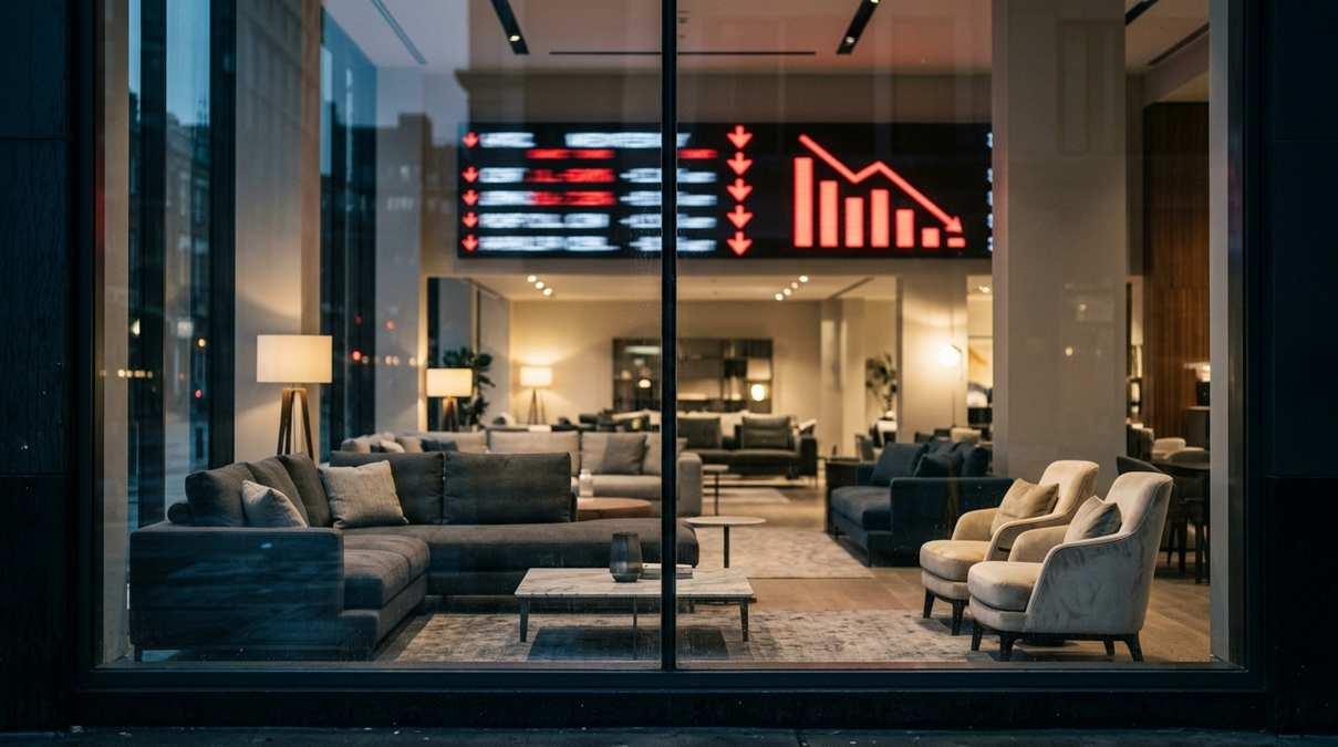 Акции мебельной компании La-Z-Boy рухнули на 17% после слабого отчета
