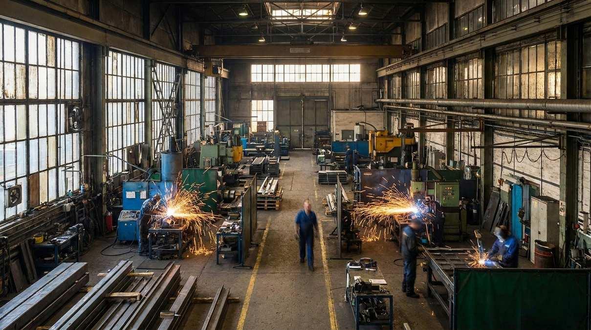 Китай столкнулся с рекордным избытком производственных мощностей в промышленности