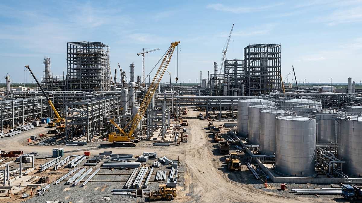 Татнефть с партнерами из Китая начала строить завод за 130 млрд ₽