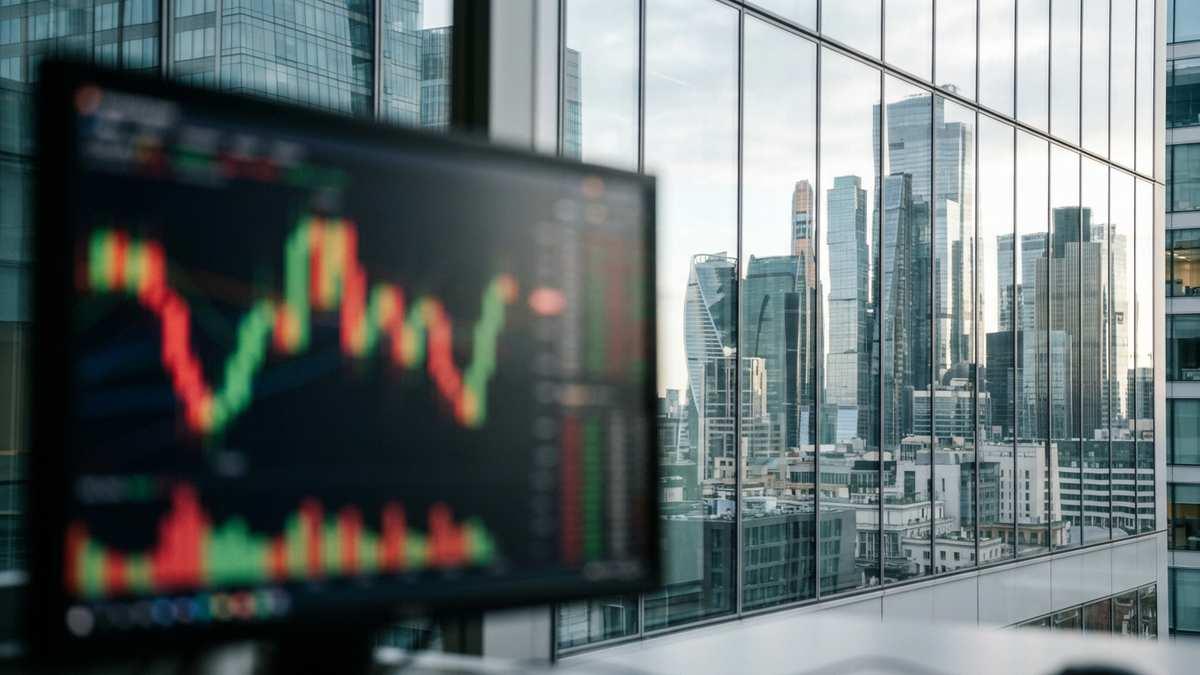 Капитализация рынка акций Московской биржи снизилась до ₽41898,457 млрд
