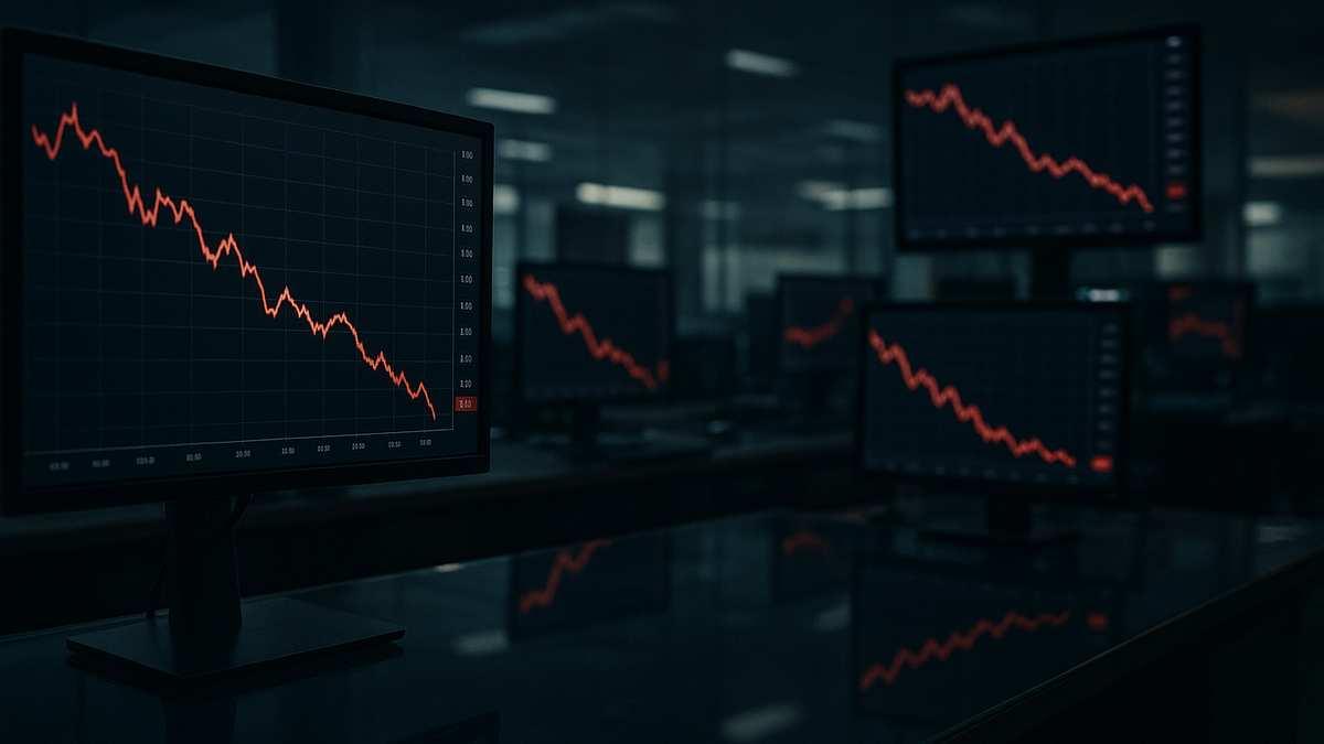 Индексы Мосбиржи и РТС снижаются на фоне низкой активности торгов