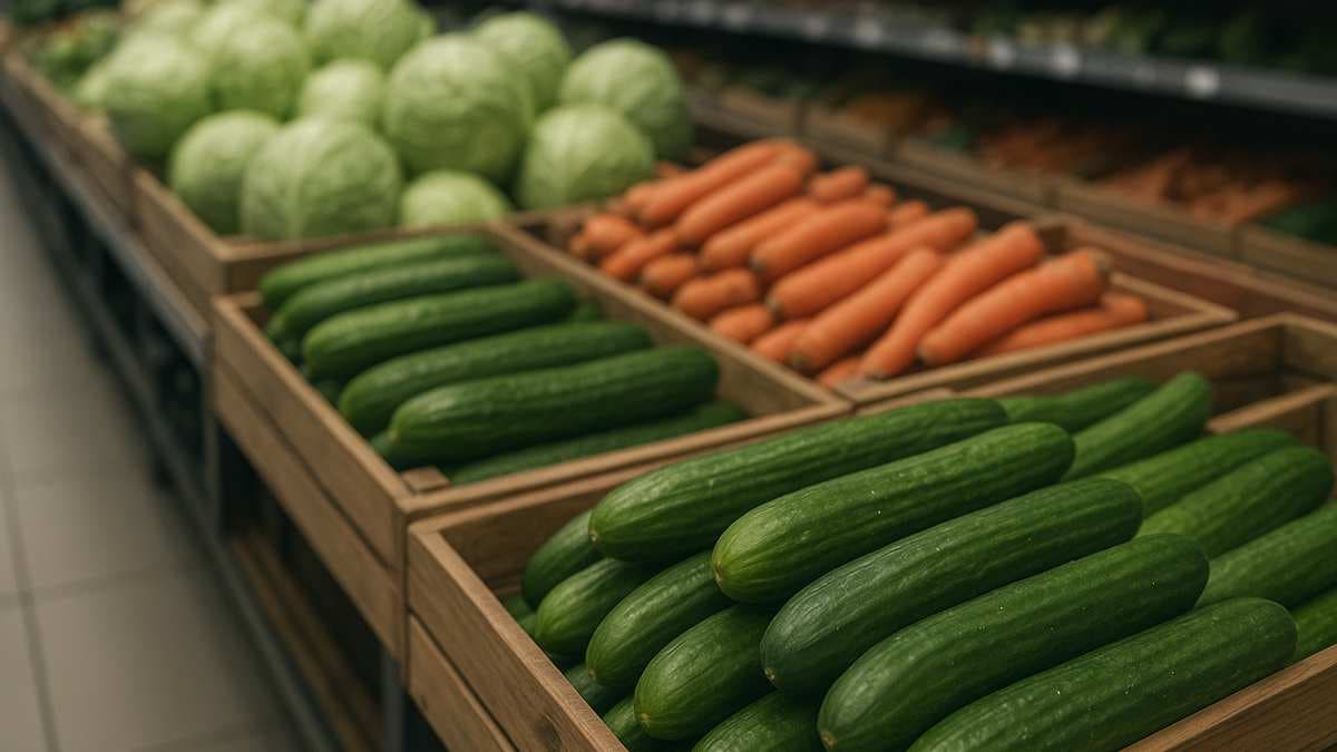 Цены на огурцы в России ускорили рост до 2,4% за неделю