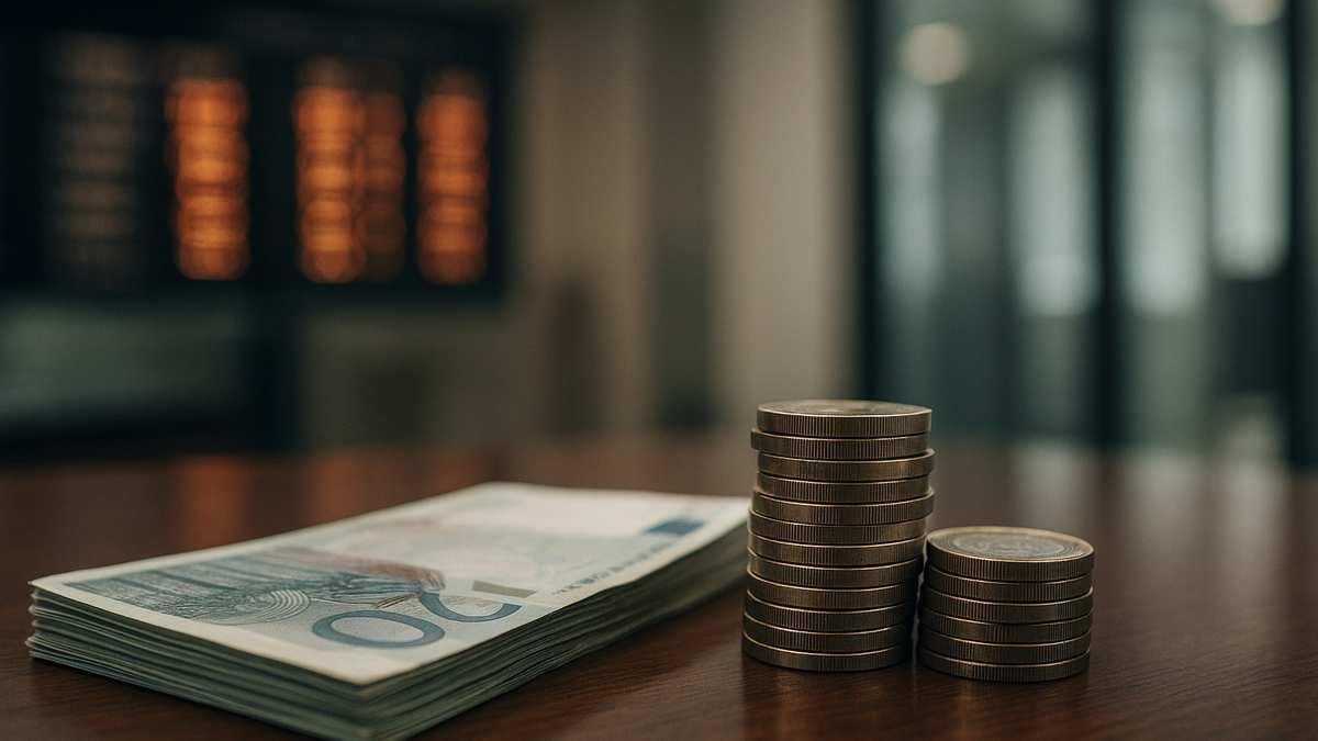 Средний курс покупки наличного евро в Москве вырос до ₽99,83