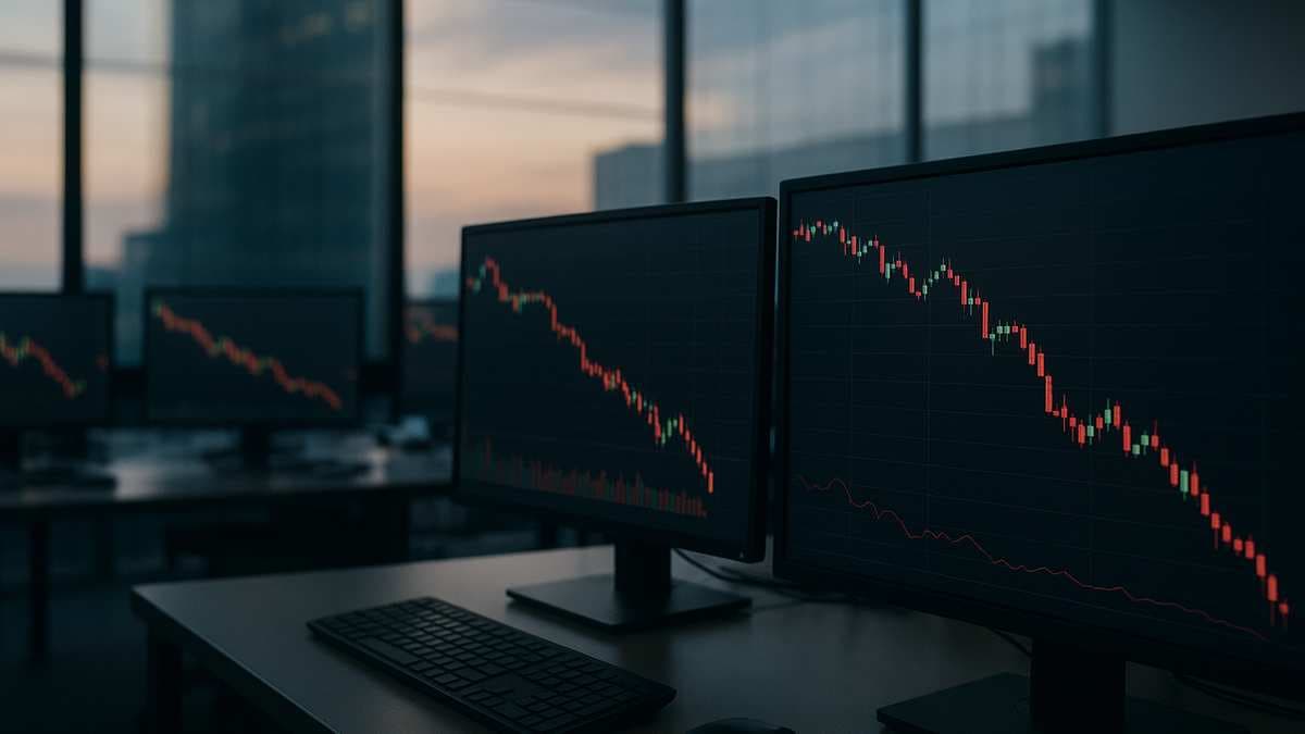 Российский рынок акций начал утренние торги с коррекционного снижения
