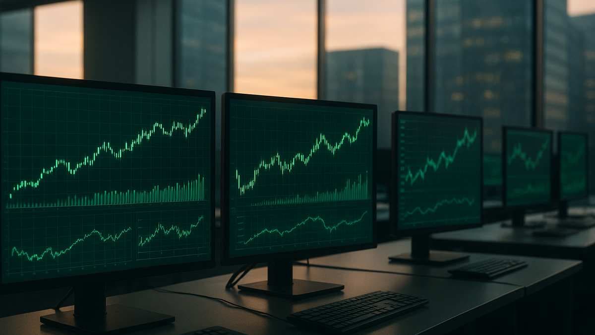 Российский рынок акций начал утренние торги ростом индекса IMOEX2