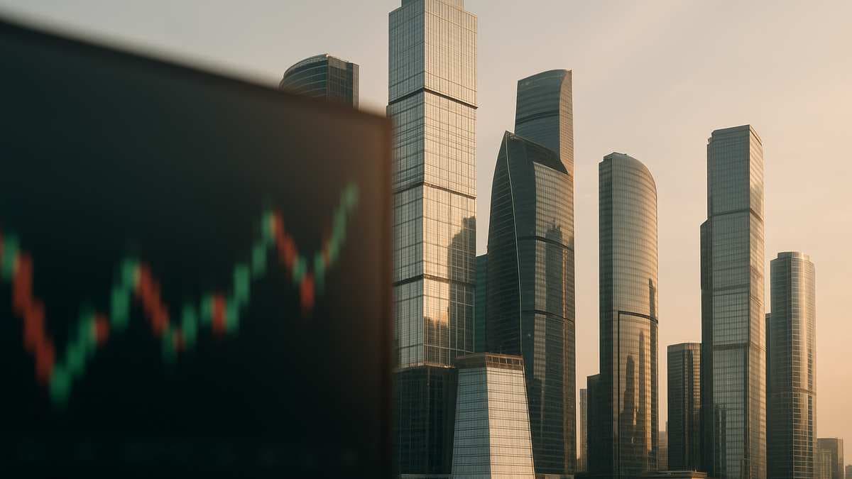 Российский фондовый рынок демонстрирует умеренный рост при низкой активности торгов