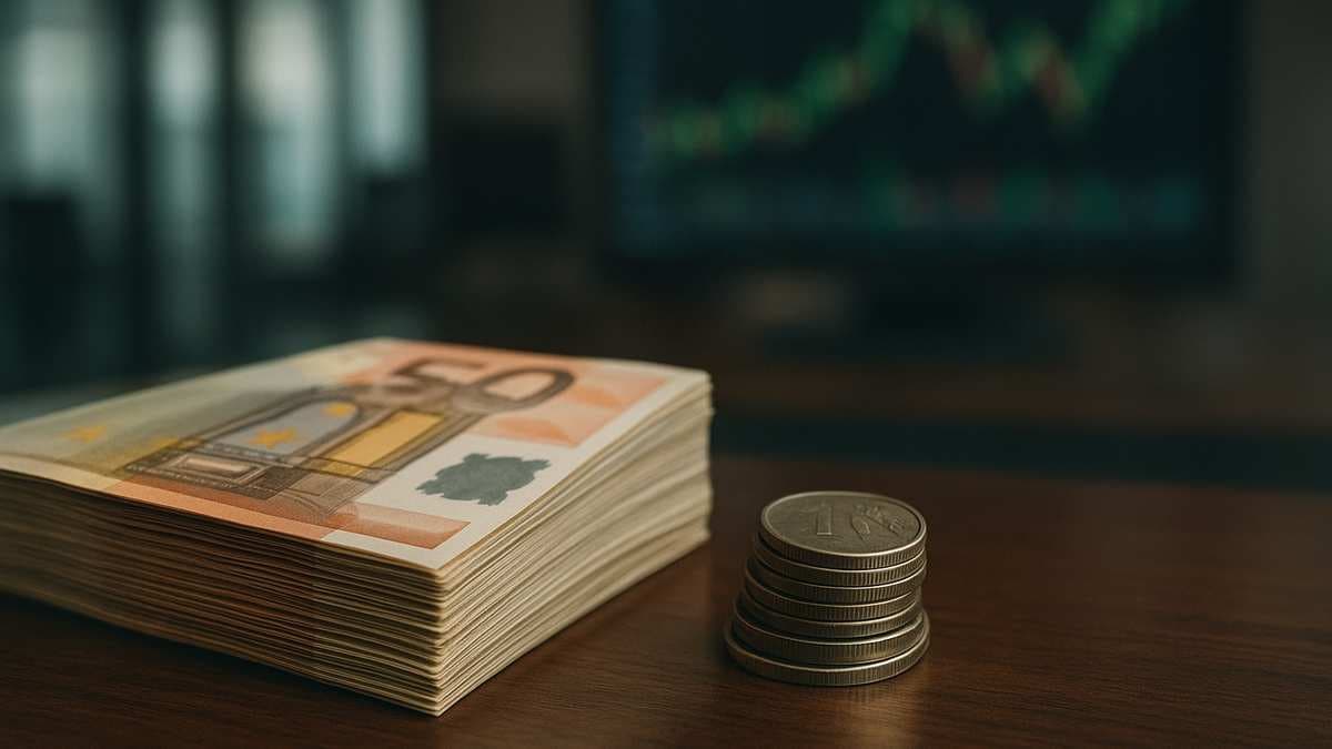 Средний курс покупки евро в банках Москвы вырос до ₽98,59