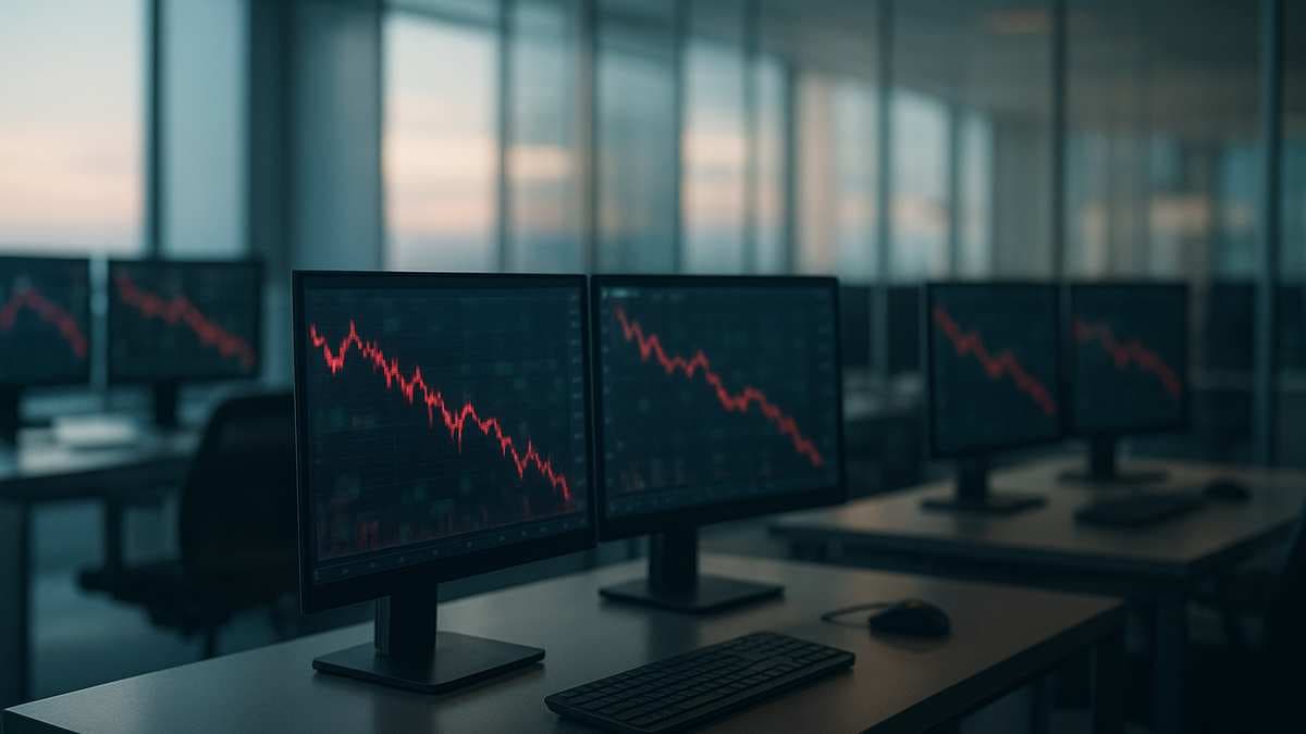 Российский фондовый рынок открылся снижением ключевых индексов
