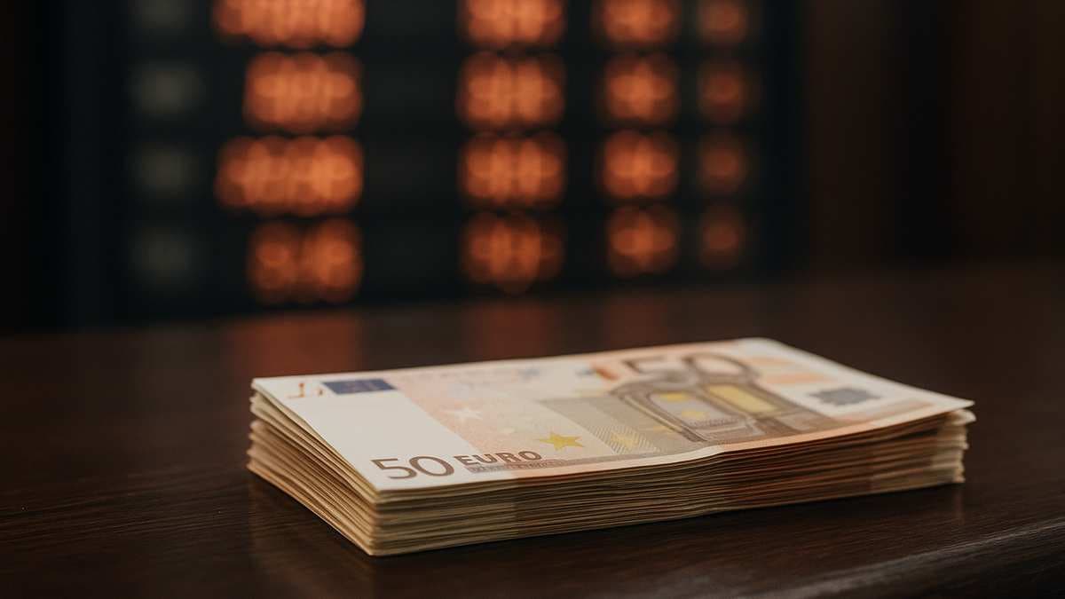 Средний курс покупки наличного евро в Москве достиг ₽97,3