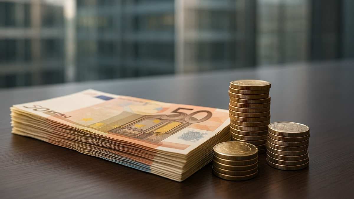 Банки Москвы установили средний курс покупки евро на уровне ₽92,71