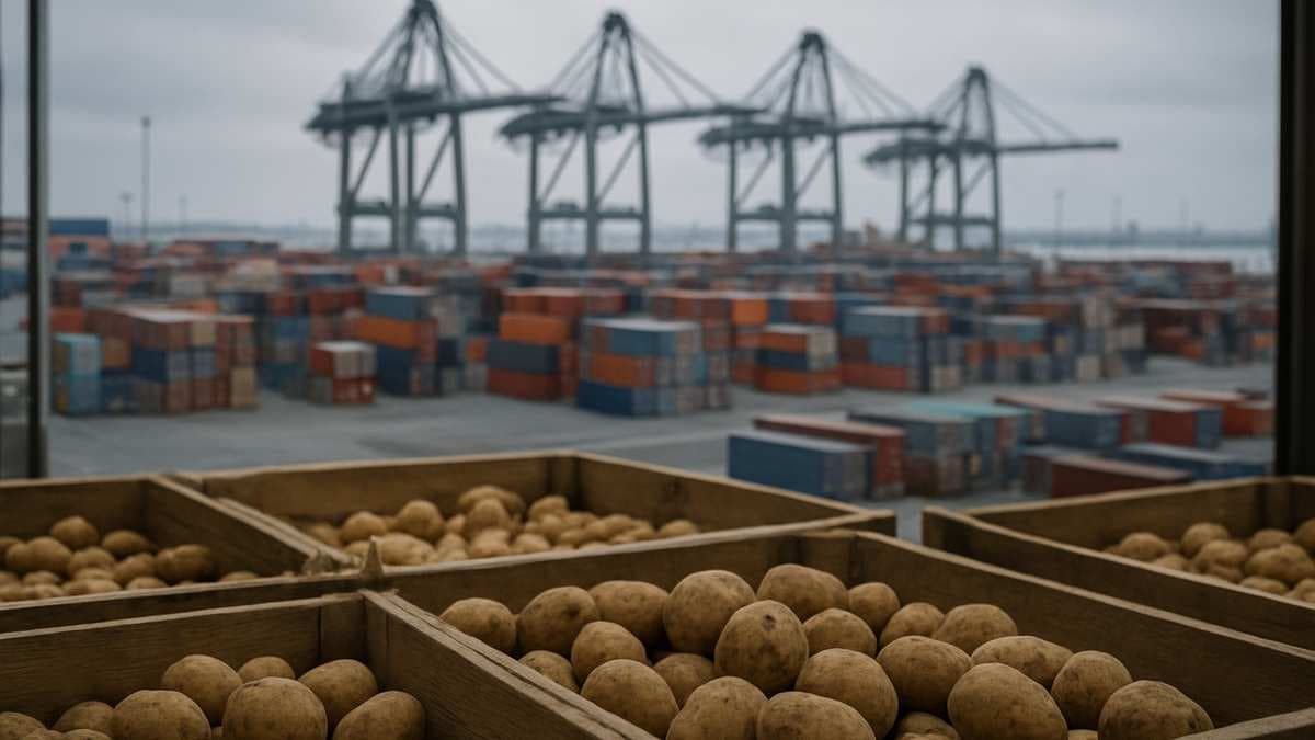 В России ожидают подорожания импортного картофеля из-за проблем с логистикой