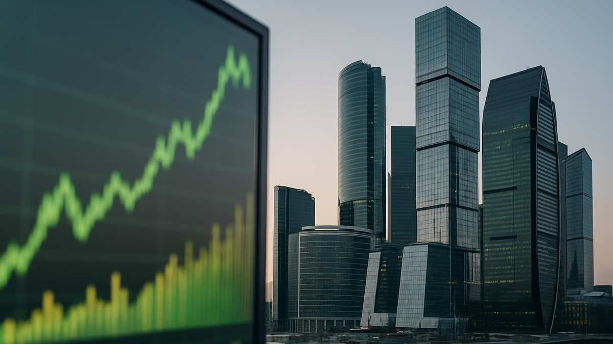Российский рынок акций открылся ростом индексов МосБиржи и РТС на 0,7%