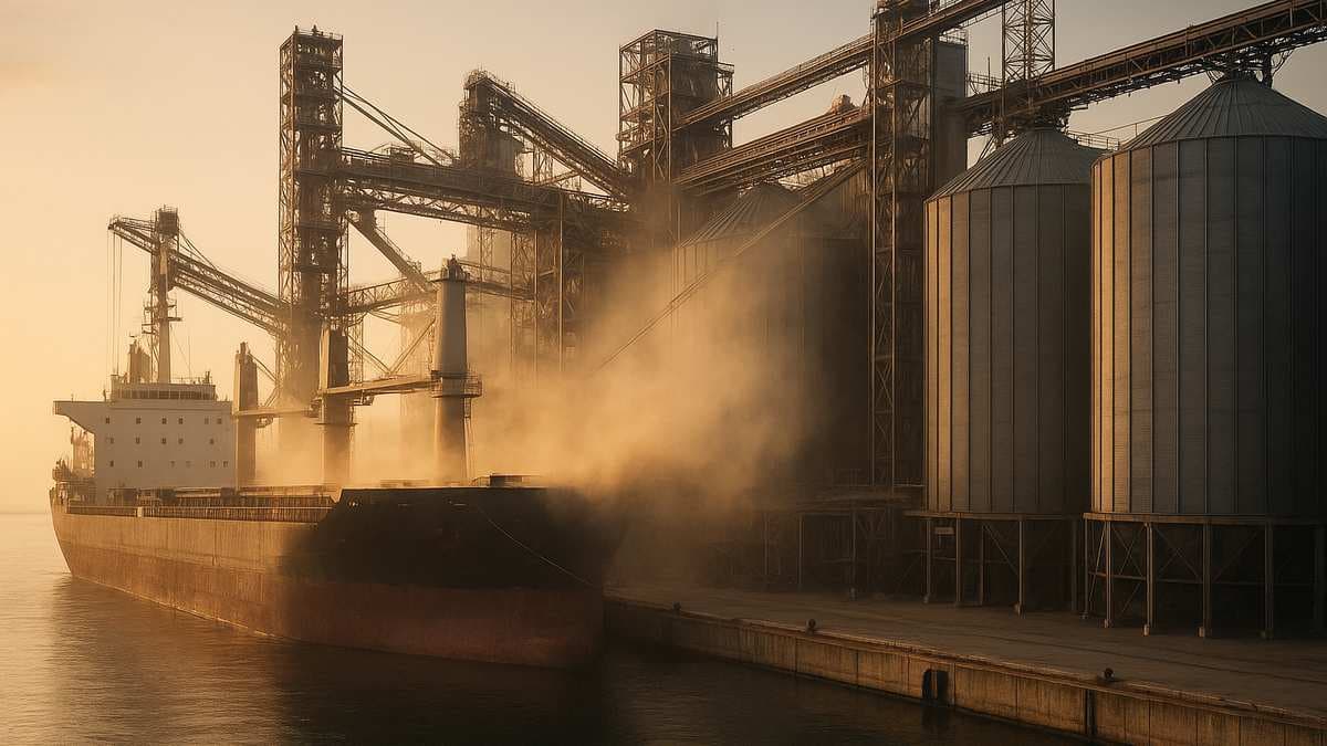 Россия ежедневно экспортирует до 220 тысяч тонн зерна