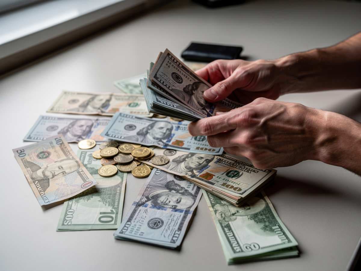 Средний курс продажи наличного доллара в банках Москвы вырос до 84,75 ₽