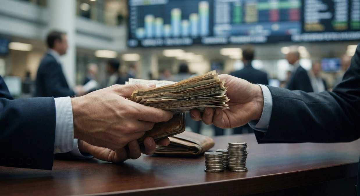 Средний курс покупки доллара в банках Москвы достиг месячного максимума