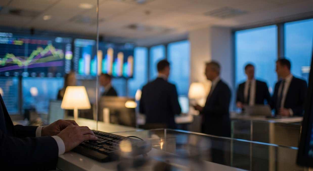 Российский рынок акций начал утреннюю сессию с незначительного изменения индекса