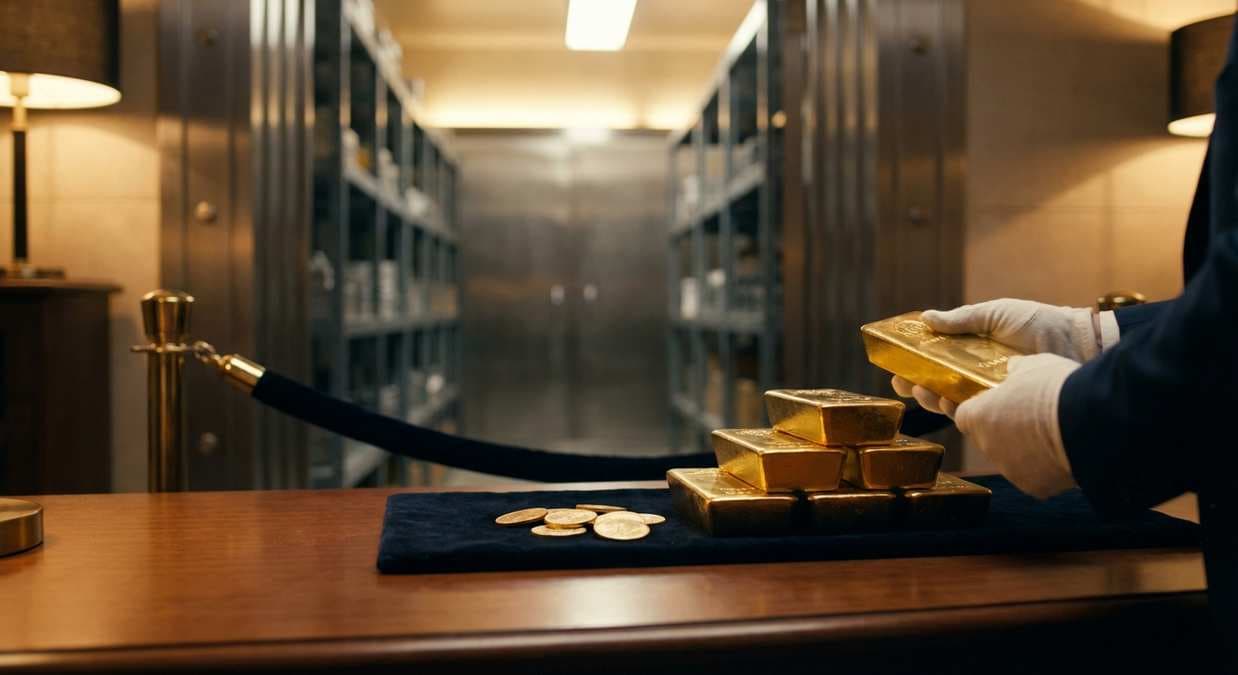 Золото готовится к худшему месяцу за 17 лет на фоне политики ФРС США