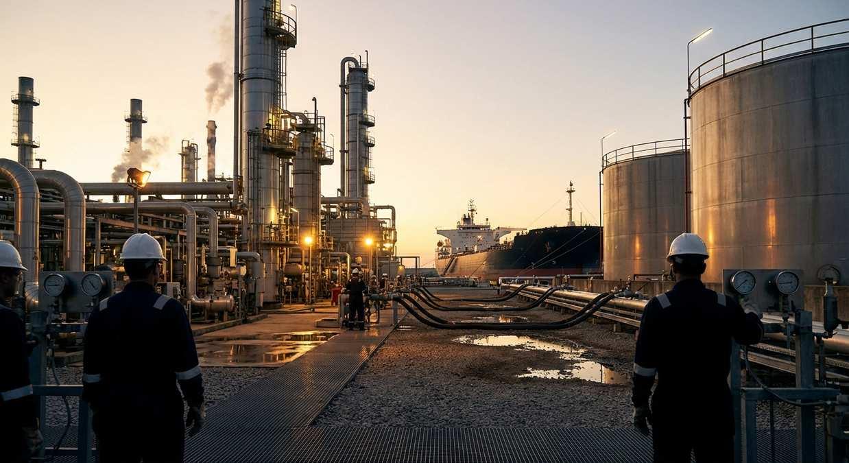 Спотовые цены на нефть Brent превысили $124 на фоне дефицита поставок