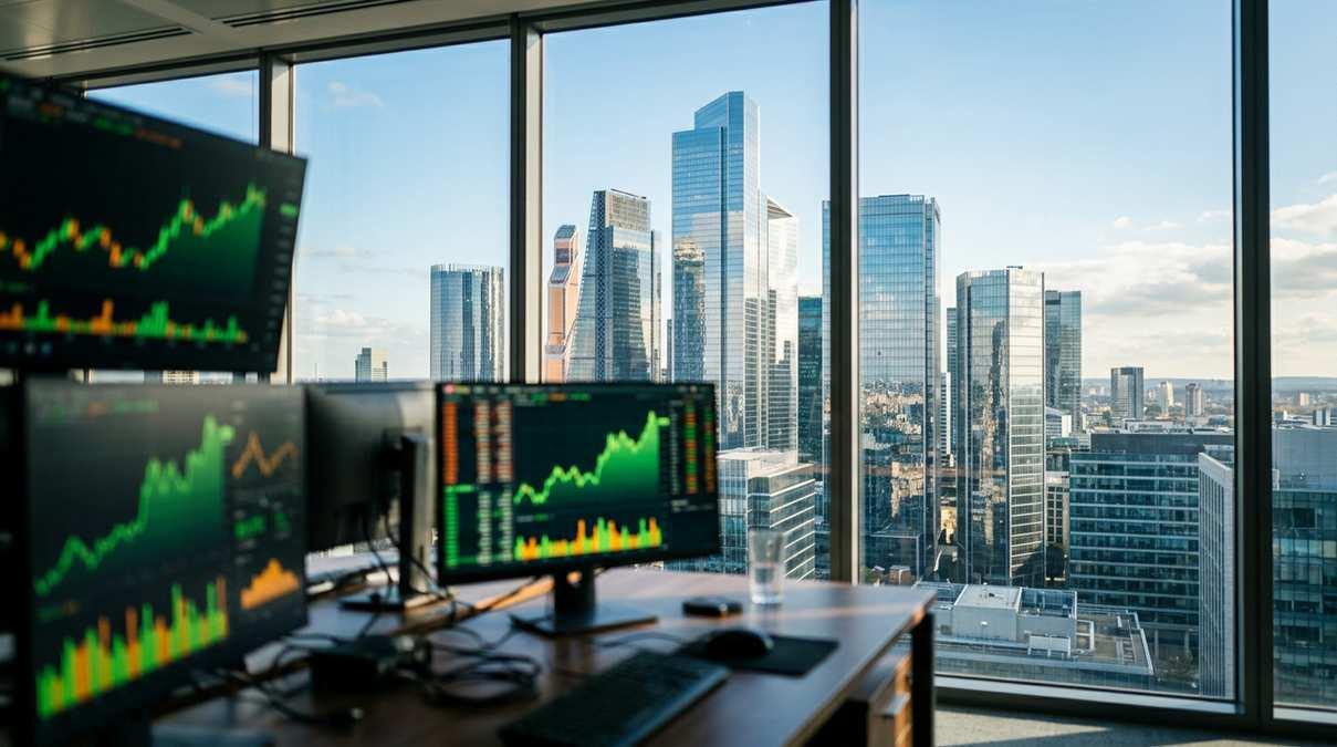 Российский рынок акций демонстрирует уверенный рост в ходе дневных торгов