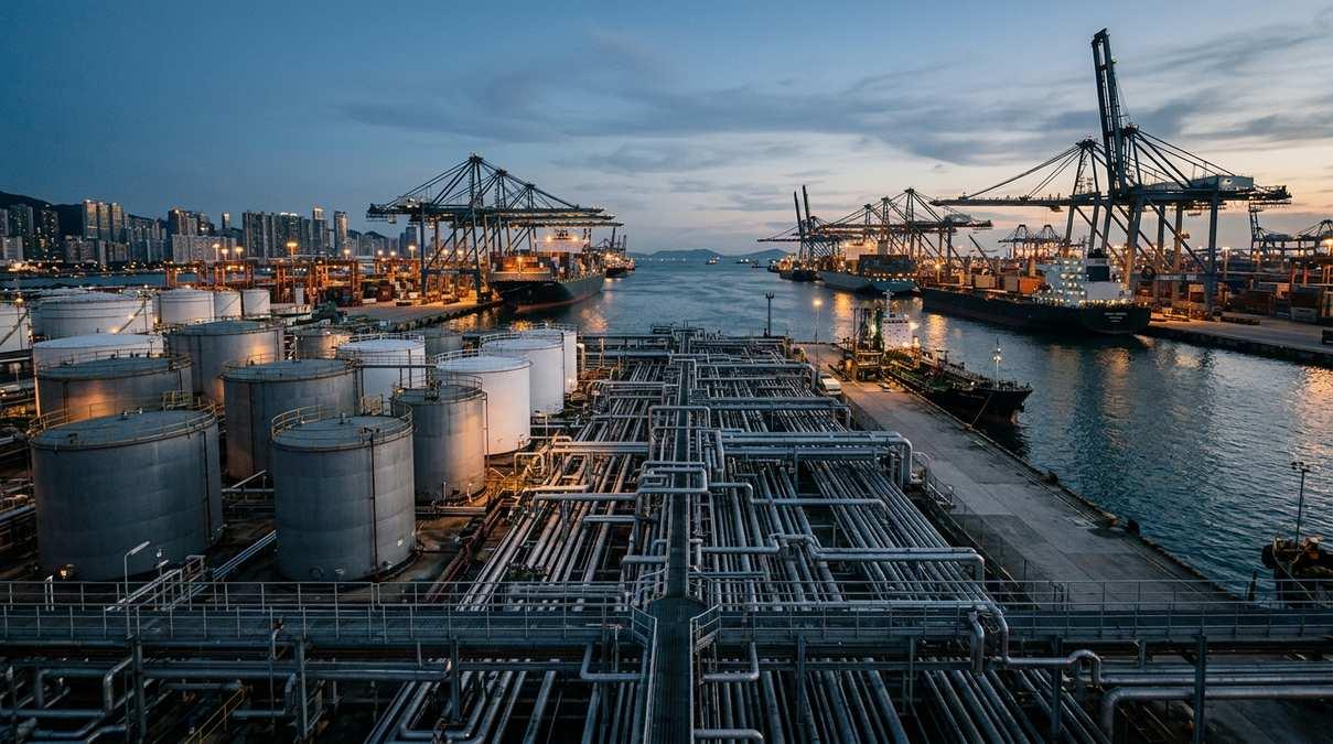 Китай нарастил импорт нефти в июле после падения до десятилетнего минимума
